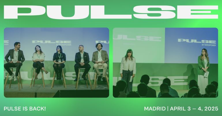 RatedPower celebrará la tercera edición de Pulse el 3 y 4 de abril en Madrid