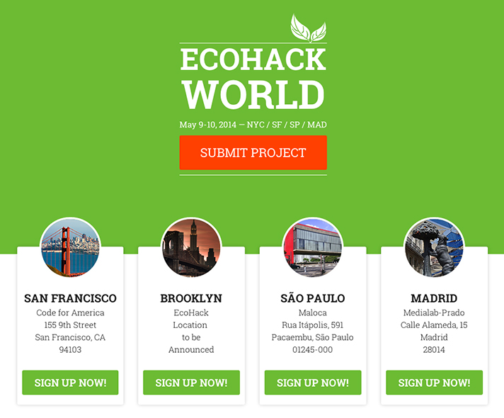 Tecnilógica y Cartodb esponsorizan el tercer encuentro mundial Ecohack