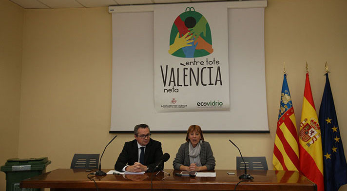 Ecovidrio y el Ayuntamiento de Valencia presentan el Plan Valencia Recicla Vidrio 