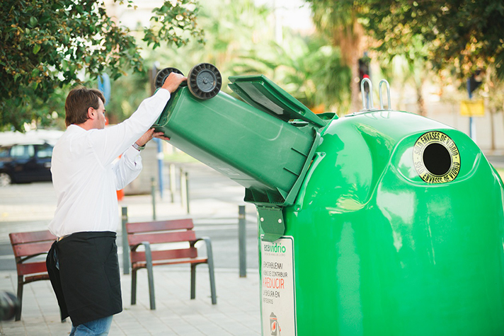 El año pasado se reciclaron 893.989 toneladas de residuos de envases de vidrio