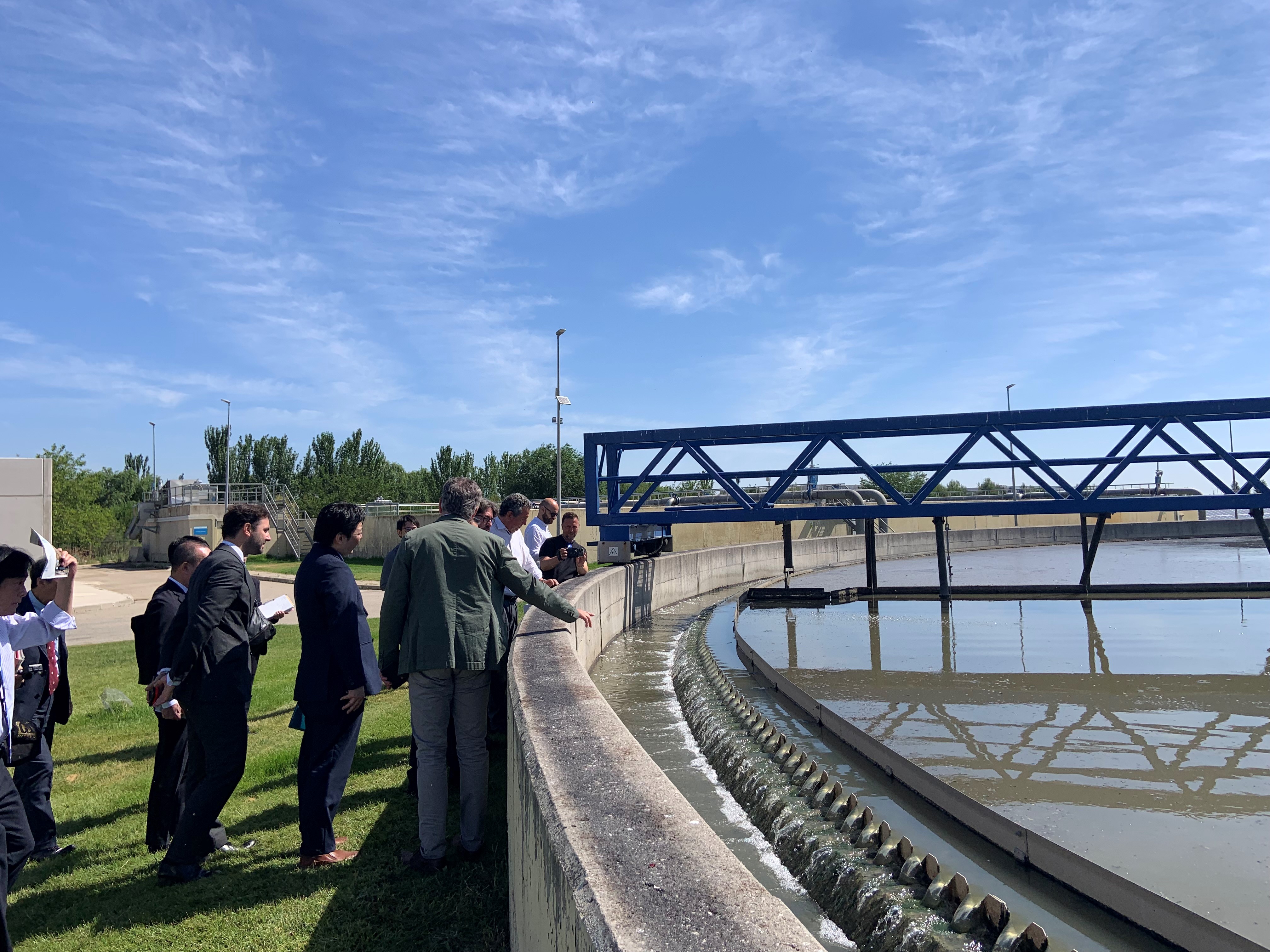 Delegaciones provenientes de 13 países extranjeros visitaron en 2024 instalaciones de Canal de Isabel II