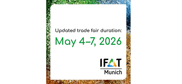  IFAT Múnich 2026 cambia de fecha