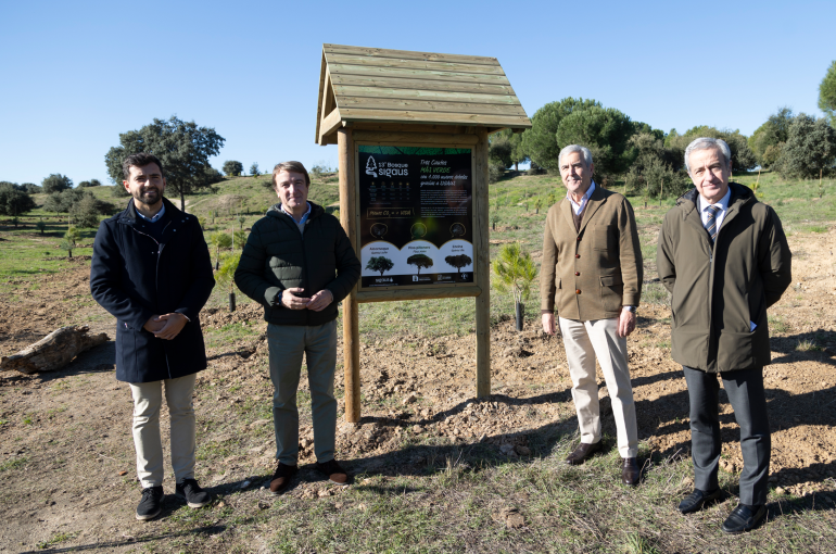 Un nuevo ‘Bosque SIGAUS’ ya crece en el municipio madrileño de Tres Cantos 