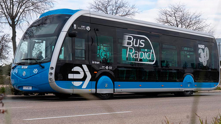 bus electrico madrid movilidad