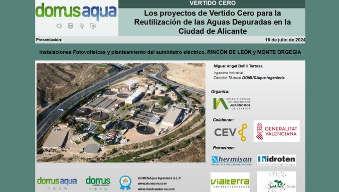 Los ingenieros agrónomos piden en Alicante que el proyecto Vertido Cero se extienda a todo el litoral