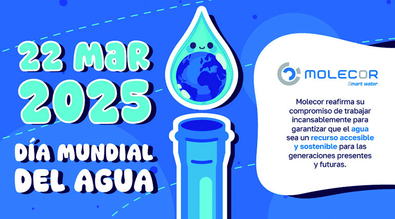 Molecor se prepara para el Día Mundial del Agua 2025: Una llamada a la acción ante el creciente estrés hídrico global