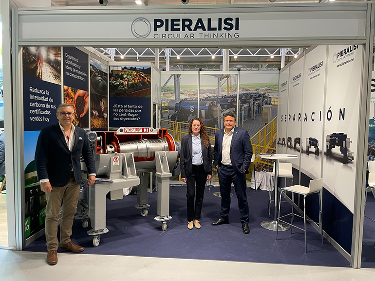 Pieralisi expone en el 4º Salón del Gas Renovable sus soluciones para tratamiento de digestatos en plantas de biogás 