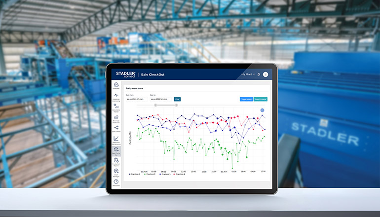  Plantas inteligentes de reciclaje optimizadas mediante análisis avanzado de datos de STADLER