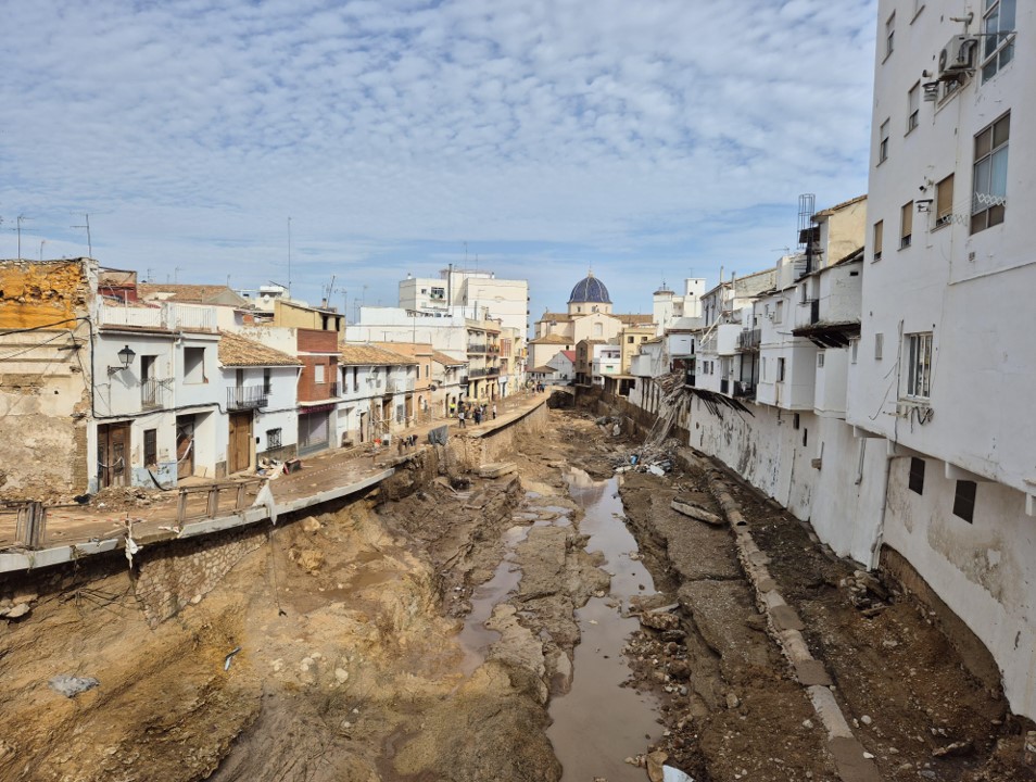 Rambla del Poyo en Chiva