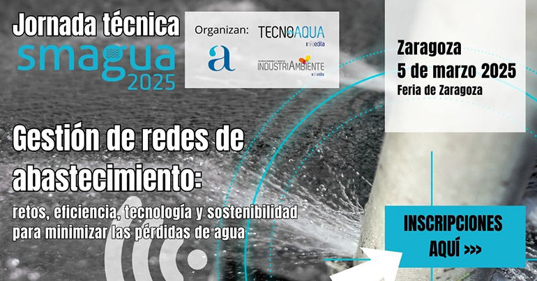 Jornada técnica de redes de abastecimiento: retos, eficiencia, tecnología y sostenibilidad para minimizar las pérdidas de agua