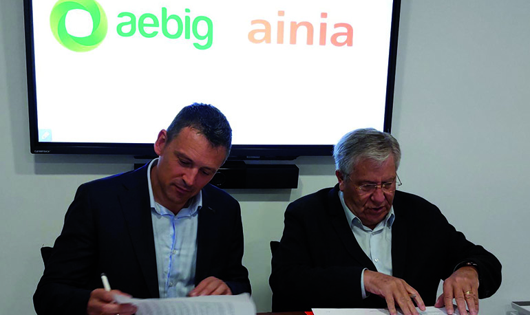 AEBIG y AINIA firman un acuerdo para impulsar la producción de biogás y biometano