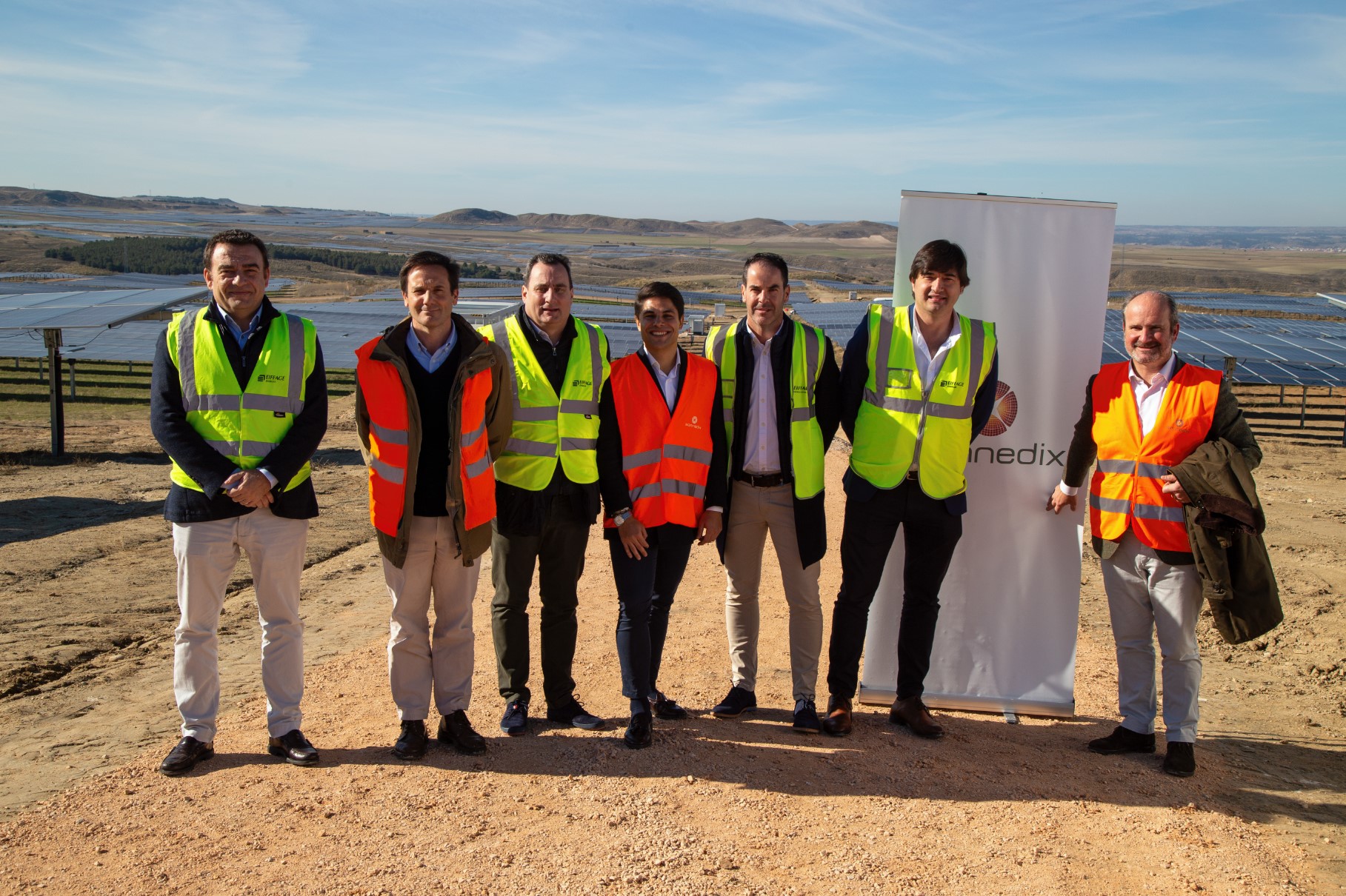 Inauguradas las plantas solares Betierra construidas por Eiffage Energía Sistemas para Sonnedix en Belinchón (Cuenca)