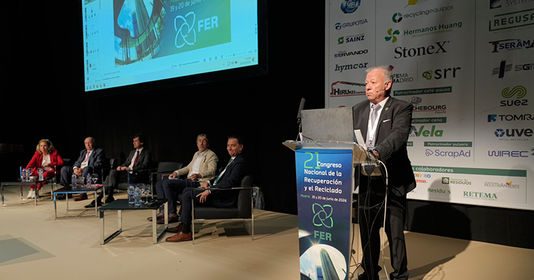 Ion Olaeta: “Uno de los ejes estratégicos de FER es situar al reciclaje en el centro de la agenda verde industrial europea”
