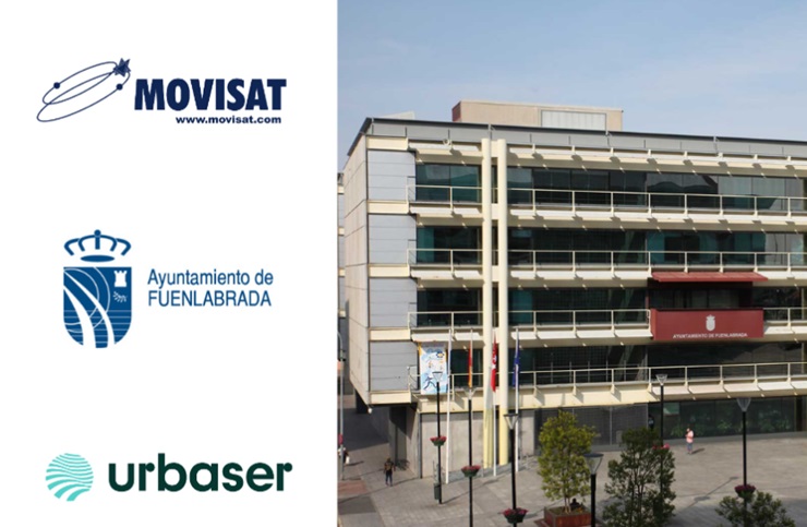 URBASER y MOVISAT amplían las funcionalidades tecnológicas del servicio de limpieza viaria de Fuenlabrada