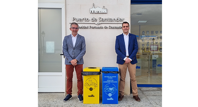 Ecoembes y la Autoridad Portuaria de Santander colaboran para promover el reciclaje de envases en el puerto