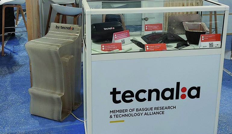 TECNALIA presenta sus tecnologías innovadoras en JEC World 2025, el encuentro internacional más relevante de los materiales compuestos