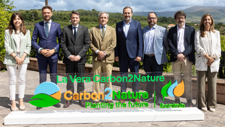 Iberdrola hace balance del año de existencia de su proyecto Carbon2Nature para reducir la huella de carbono global