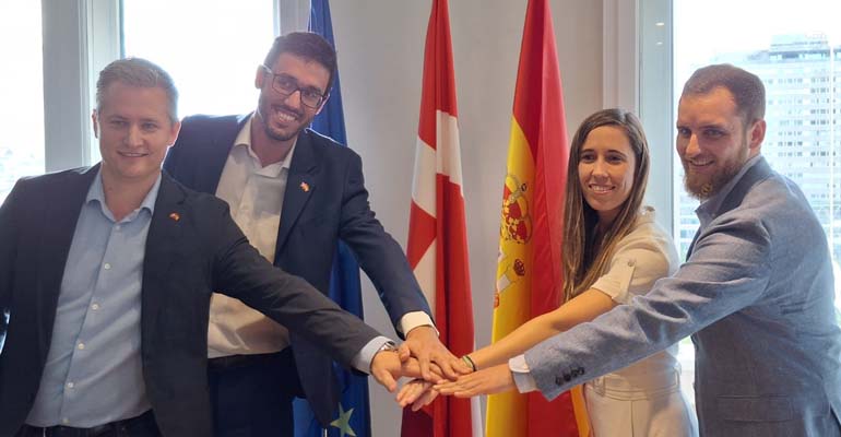 YWP Spain firma un convenio de colaboración con la Embajada Danesa en materia de agua